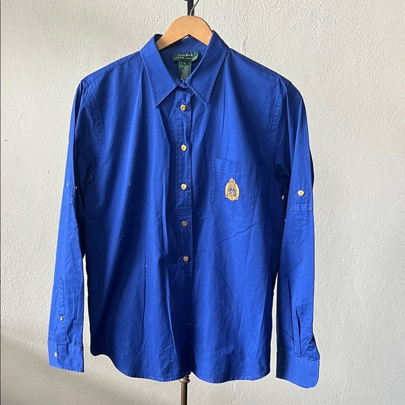 Ralph Lauren LRL Button Up Shirt Size Large - Picture 1 of 4